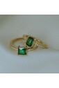 bague-quadrato-zircone-vert
