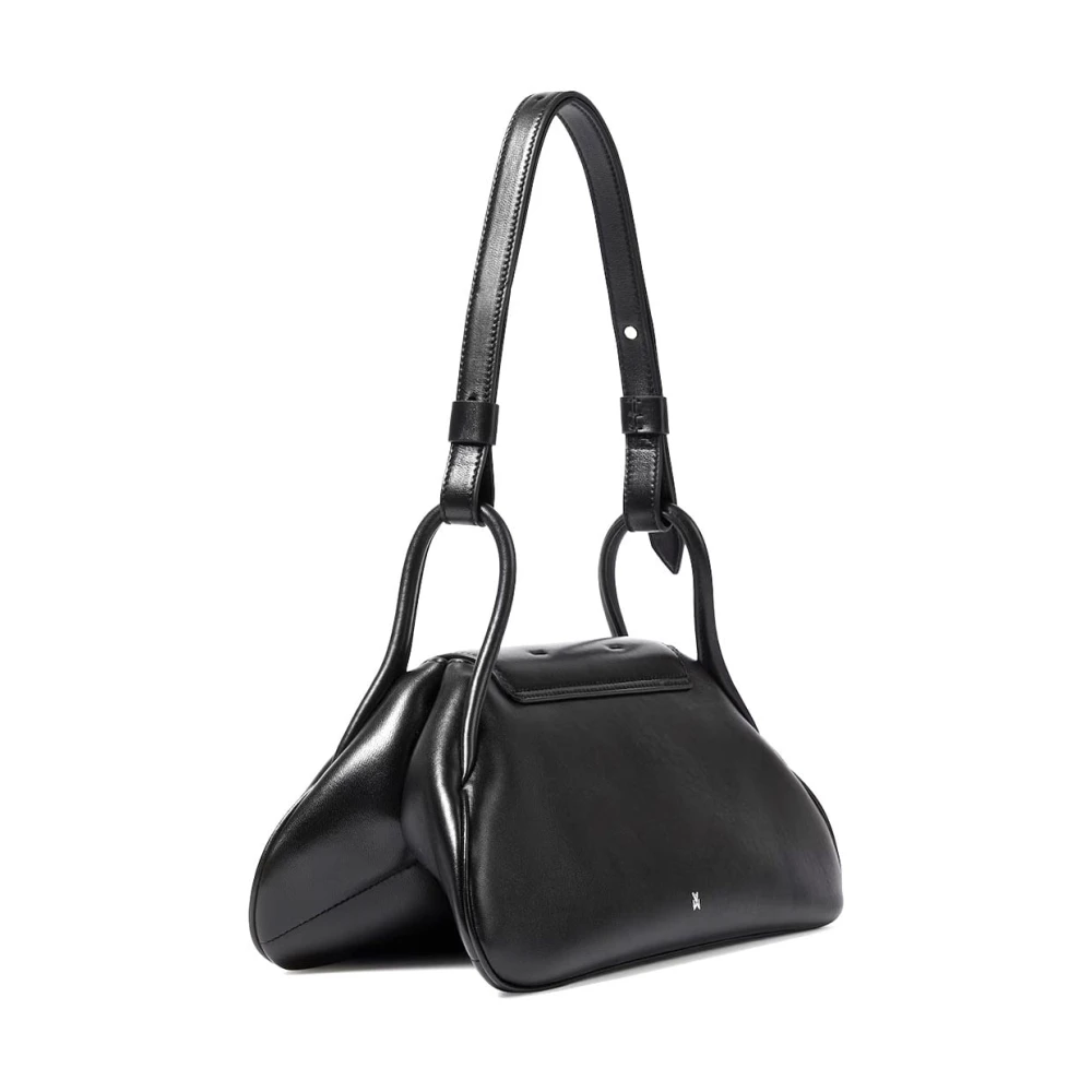 Amina Muaddi Gem Black Schoudertas Black Dames