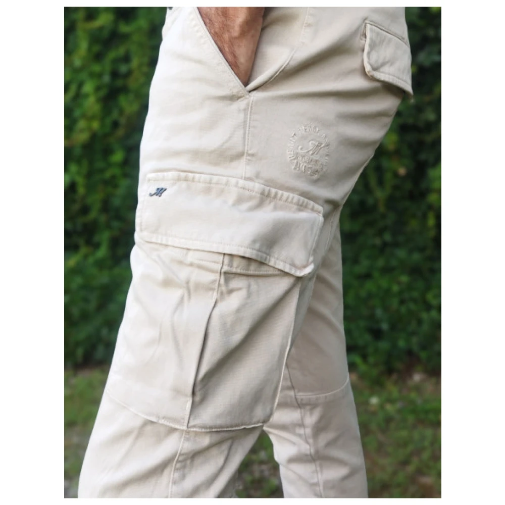 Mason's Extra Slim Cargo Broek Beige Heren