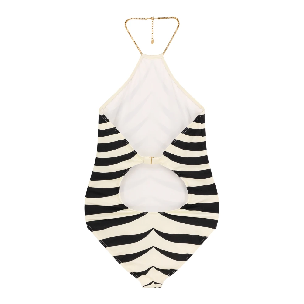 Tom Ford Badpak met Gouden Ketting Black Dames