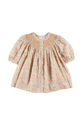 floral-smocked-short-sleeves-dress