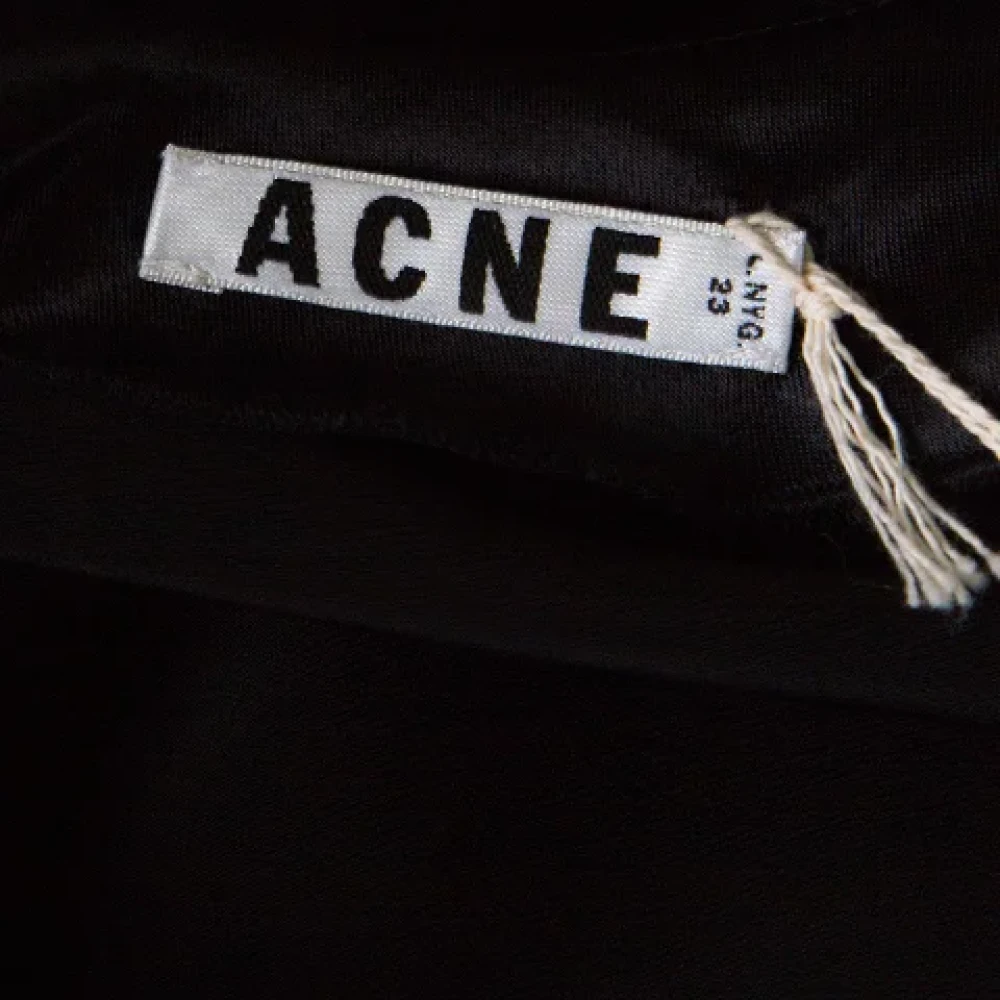 Acne Studios Pre-owned Satin tops Black Dames