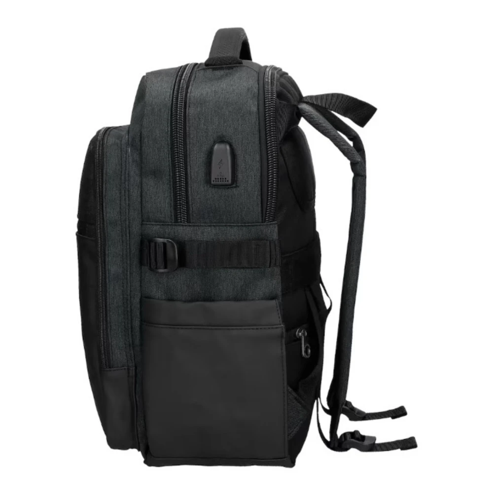 Pepe Jeans Heren Laptop Rugzak Black Heren