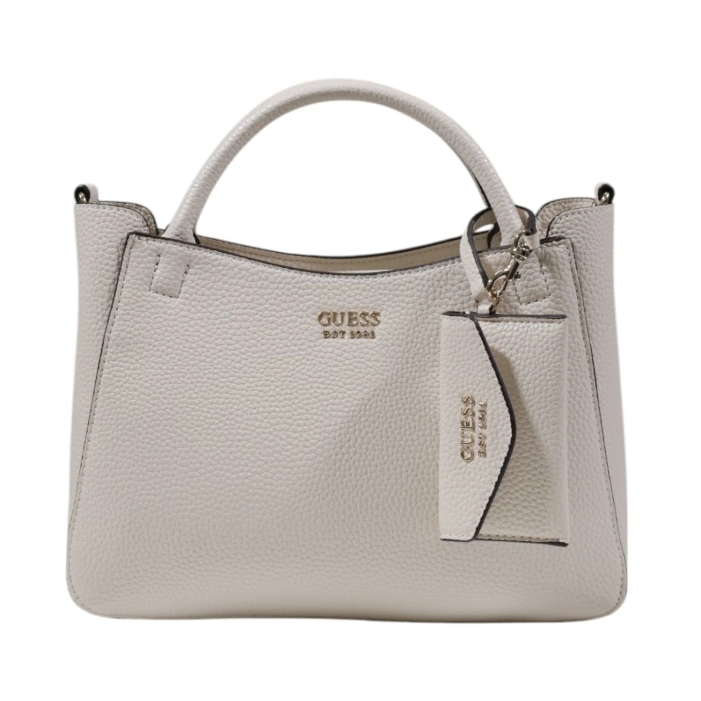 Guess Lente Zomer Middelgrote Tassen Collectie Beige Dames
