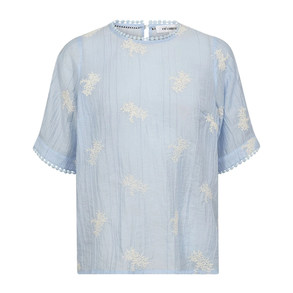 Co'couture Women's Blue Blouses, S, Blouses