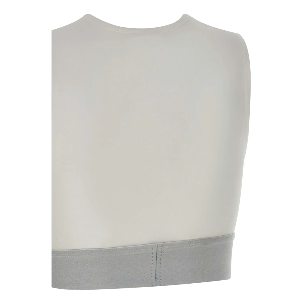 Diesel Witte Katoenen Ada Top White Dames