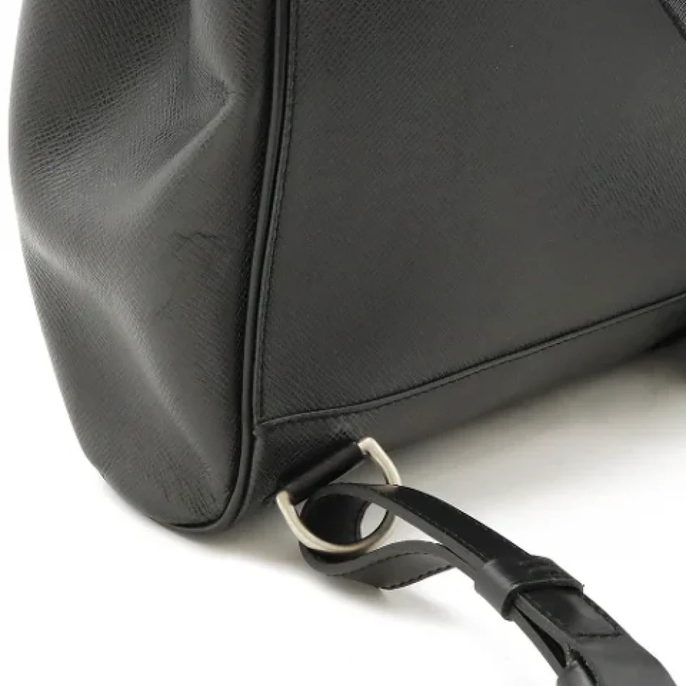 Louis Vuitton Vintage Pre-owned Leather shoulder-bags Black Dames