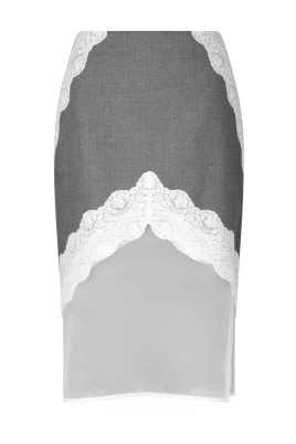 Knee-length Ull Canvas Kjole
