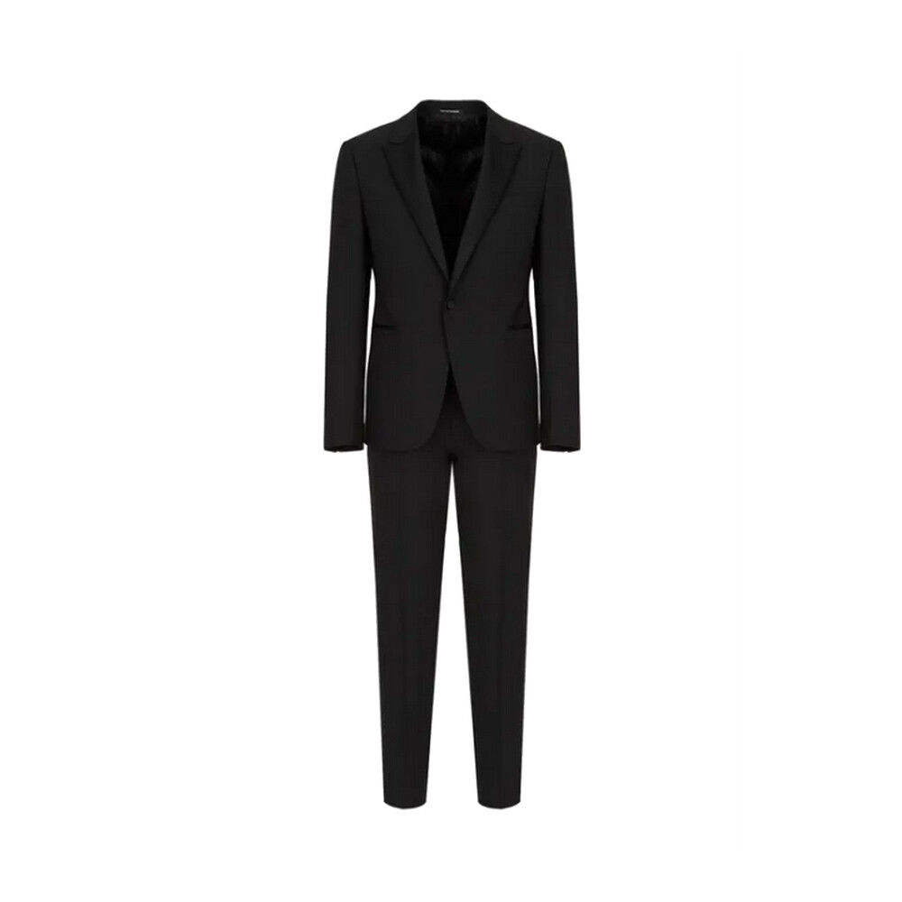 Single Breasted Wool Smoking Jacket Emporio Armani Women Miinto