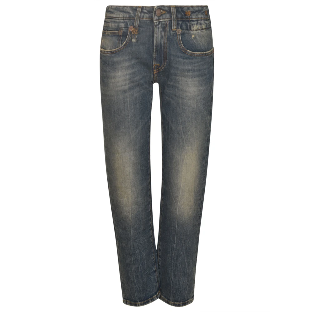 R13 Slim-fit Jeans Blue Dames