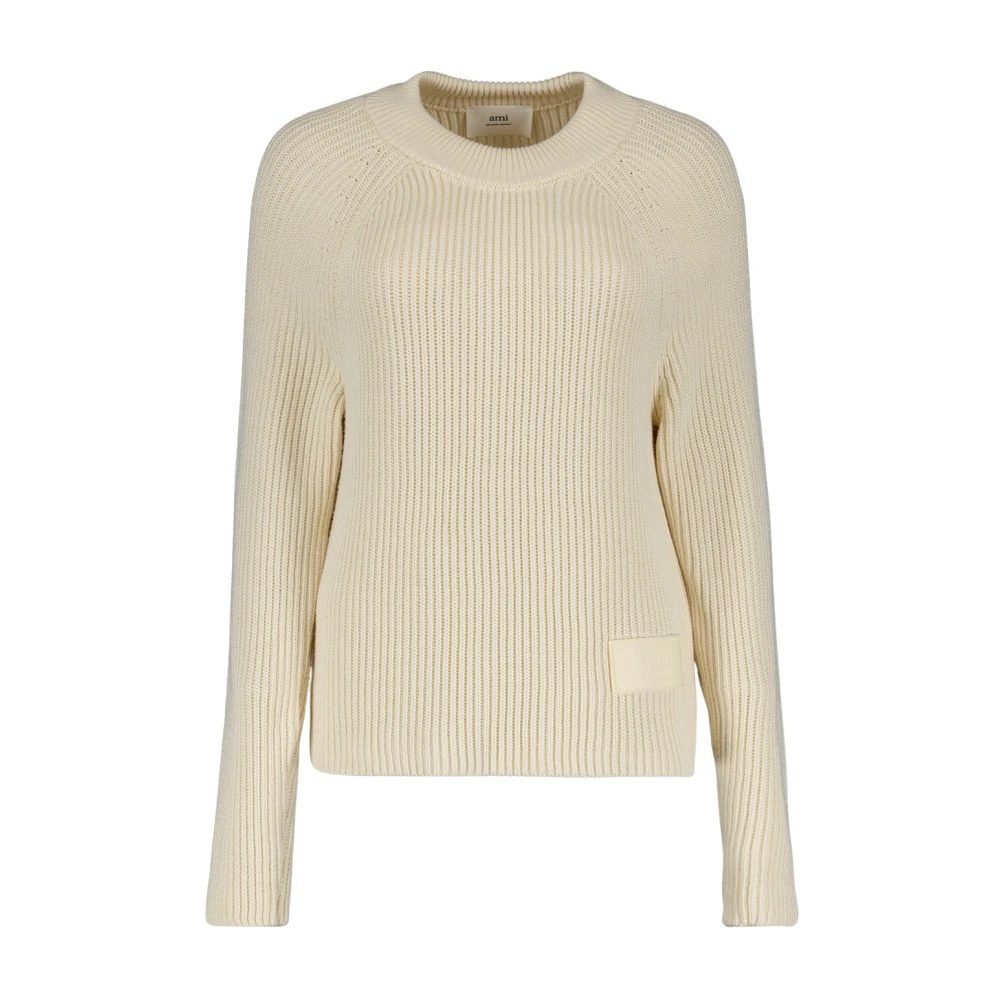 Knitwear > Round-neck Knitwear - - Ami Paris - Modalova