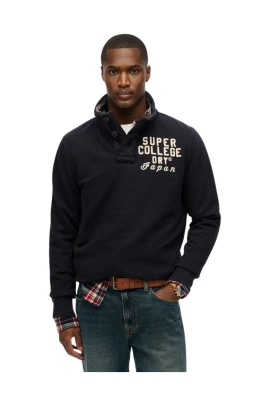 Vintage Athletic Henley Bomullströja