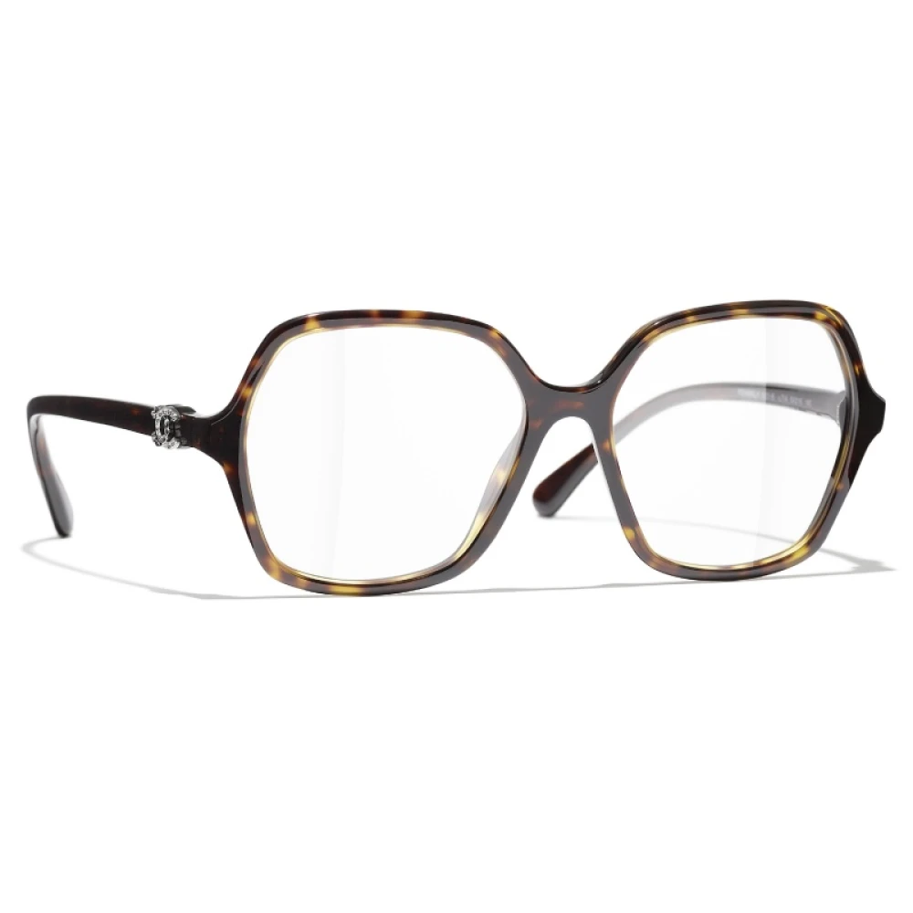 Chanel Corrigerende Bril met 3-jarige Garantie Brown Dames