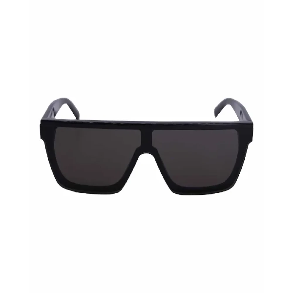 Yves Saint Laurent Vintage Pre-owned Acetate sunglasses Black Dames