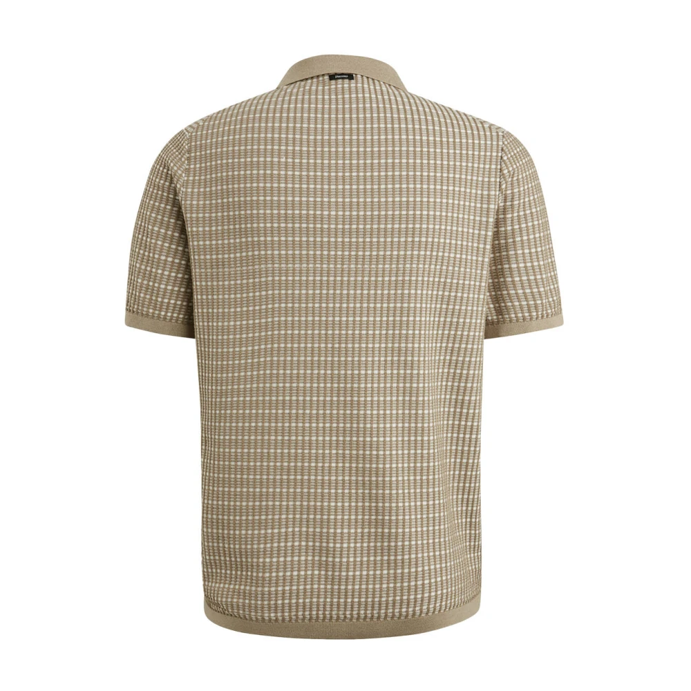 Vanguard Korte mouw katoen modal polo Beige Heren