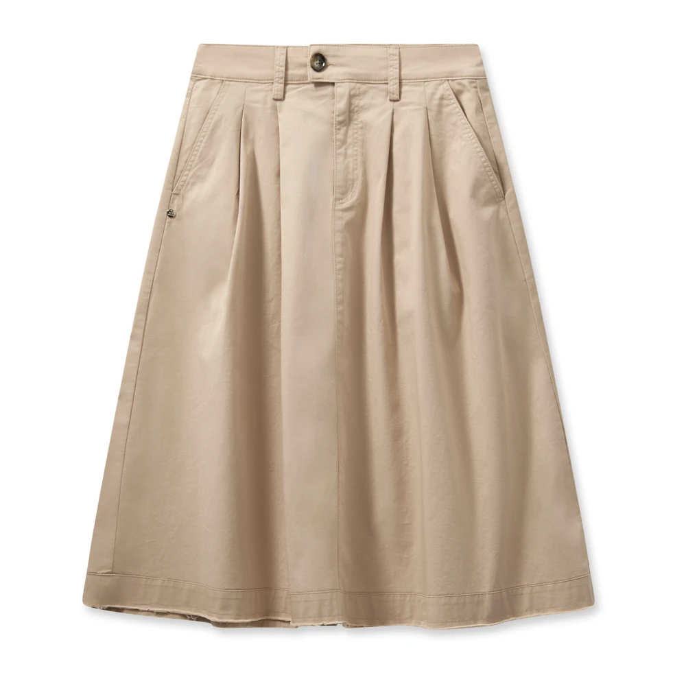MOS MOSH Short Skirts Beige Dames
