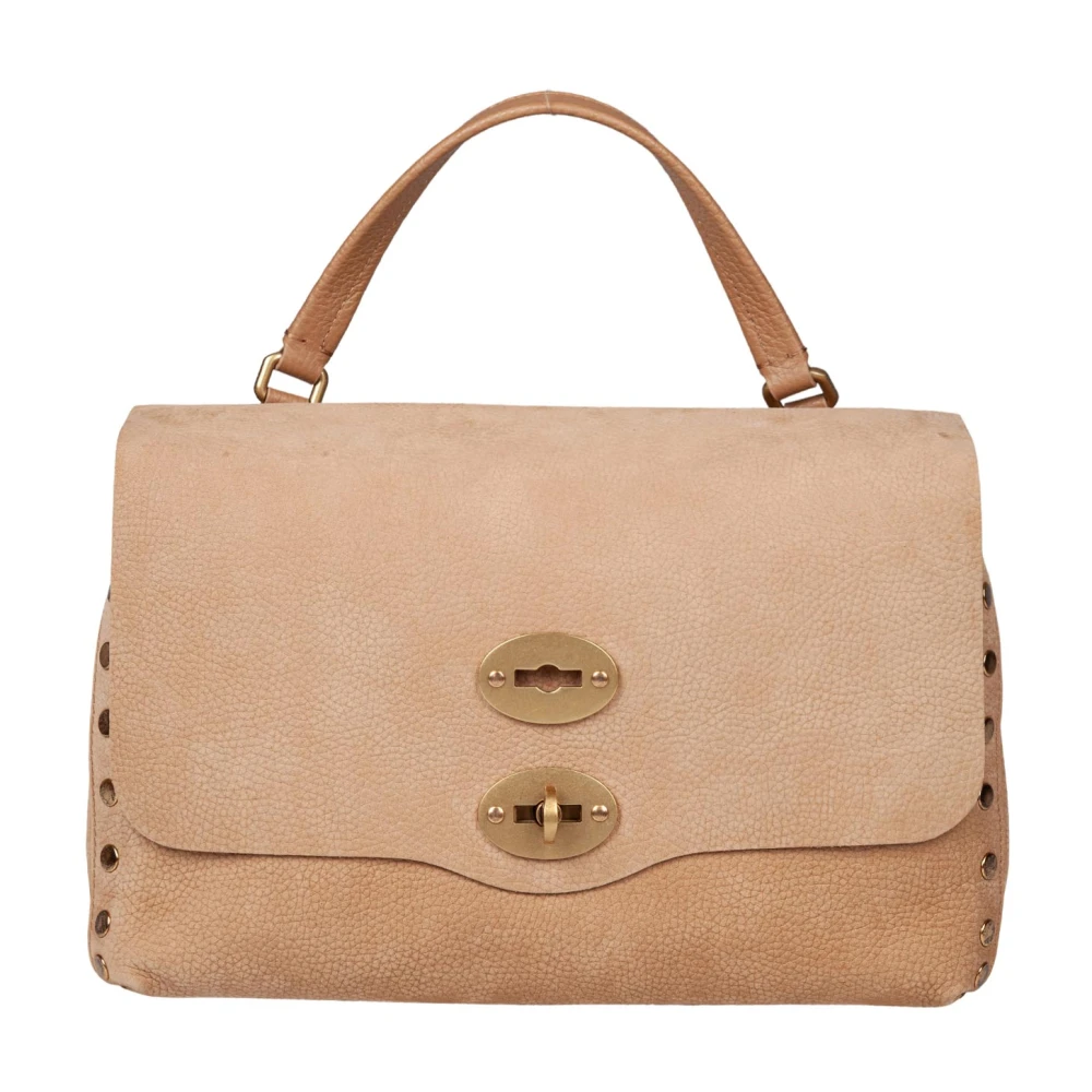 Zanellato Postina Jones Small Leather Handbag - Female - Handbags - Beige - One Size - Bags - Image 3