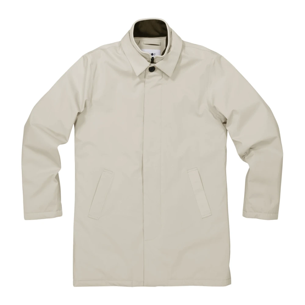Nn07 Waterdichte Ademende Trenchcoat met Isolatie Gray Heren