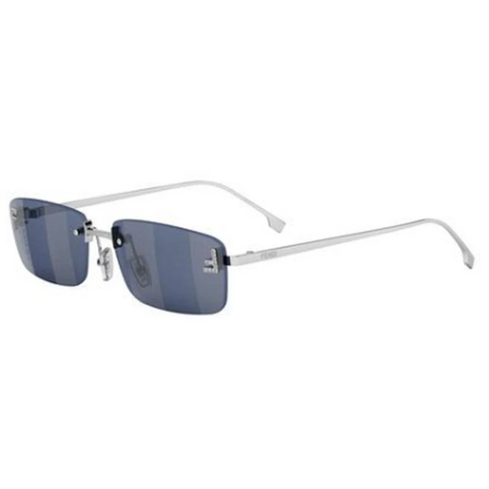 Fendi Unisex Gray Sunglasses, 54 Mm, Authentic Crystal Glasses With Premium Quality