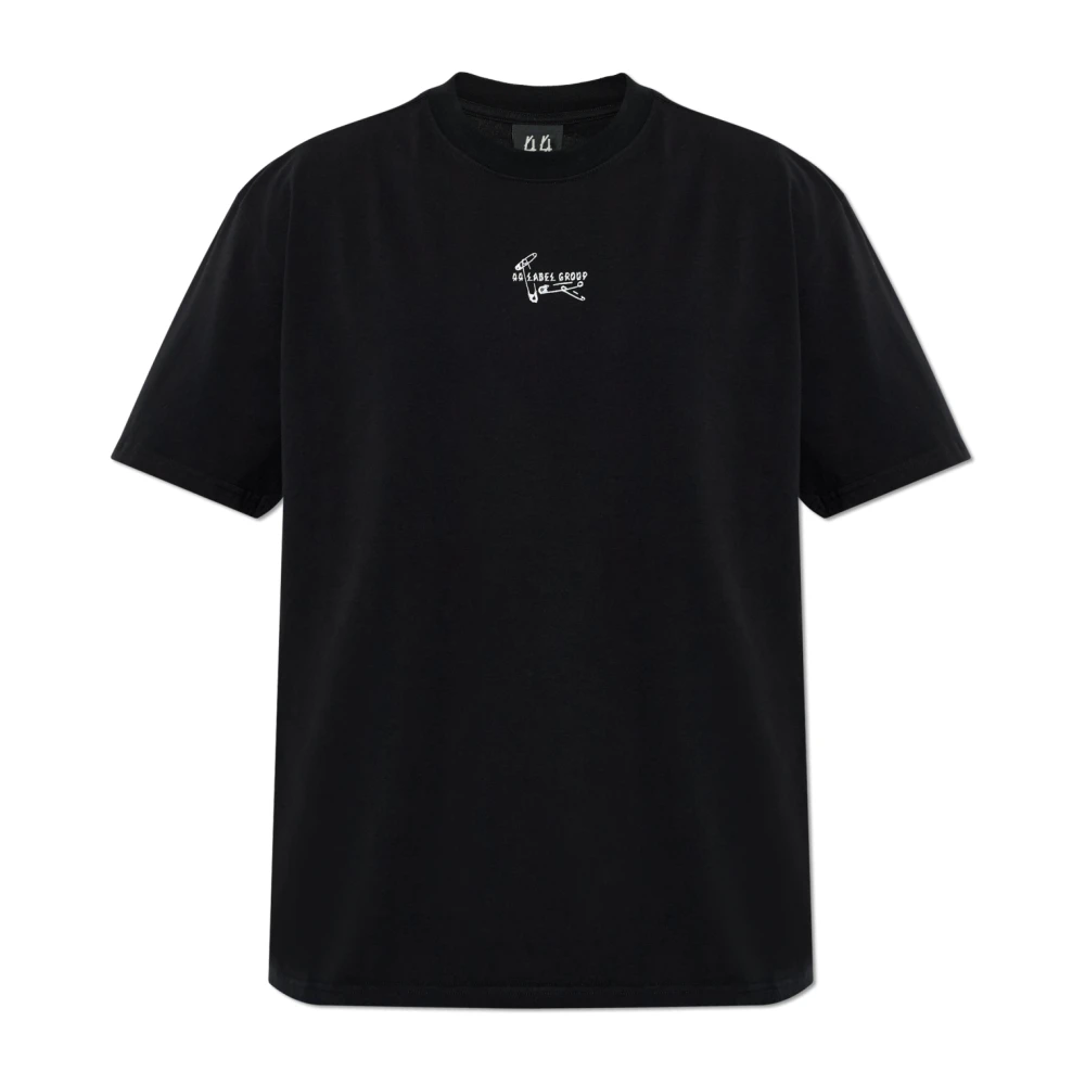 44 Label Group Men's Black T-Shirts, Xl, Logo T-Shirt
