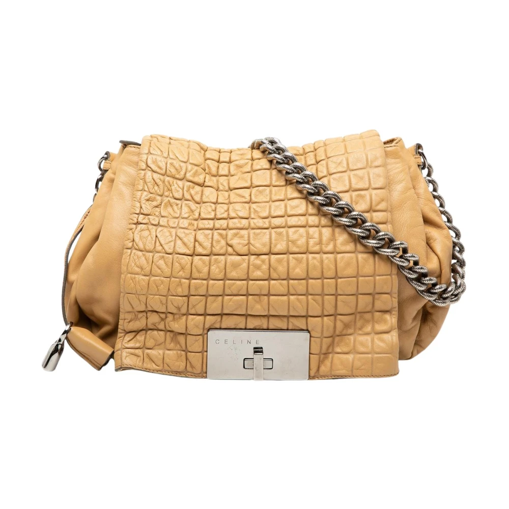 Celine Vintage Donna Marrone Pre-Owned, Taglia Unica, Used,