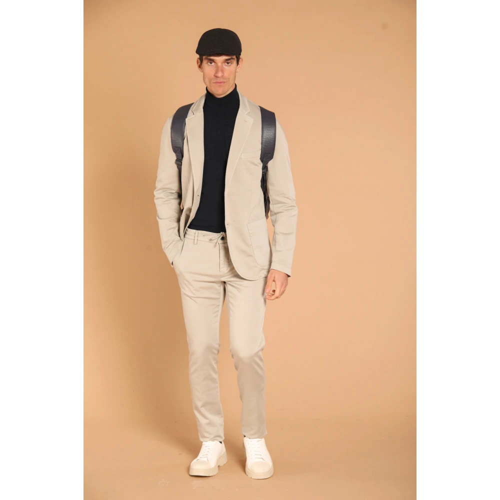 Mason's Jersey Active Reisblazer Gray Heren