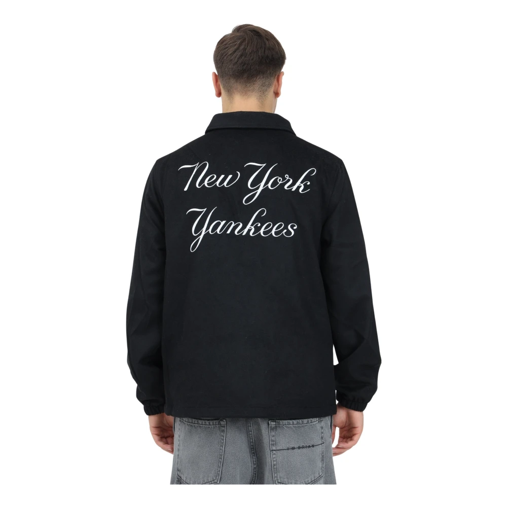 new era MLB New York Yankees Zwarte Jas Black Heren