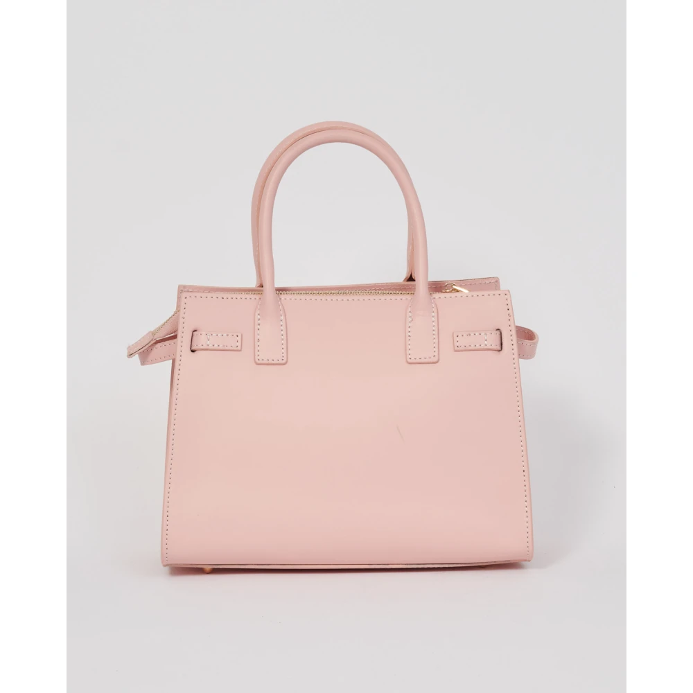 Marc Ellis Roze Lady Bag met Gouden Details Pink Dames