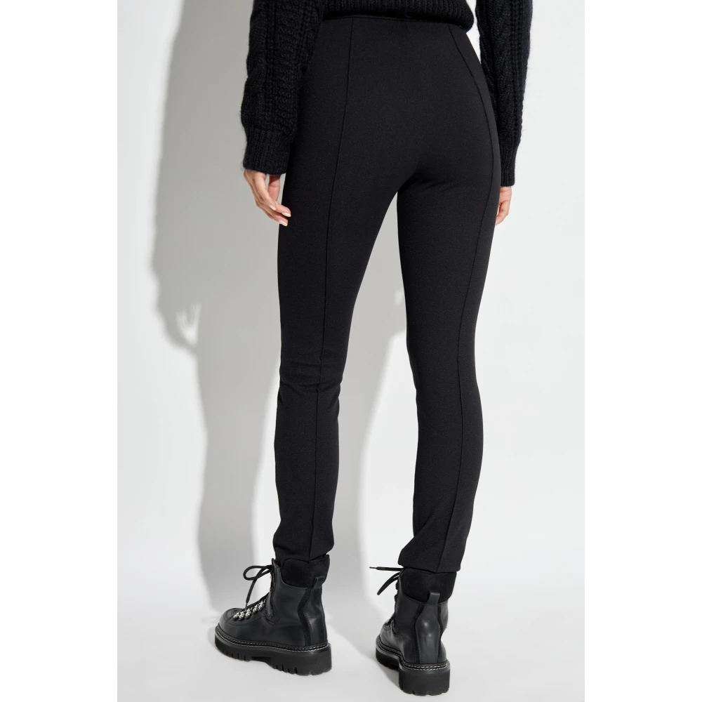 Moncler Broek met plooien Black Dames