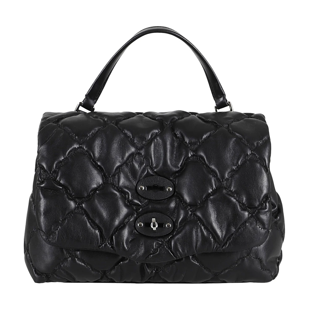 Zanellato Stijlvolle Wolken Posttas Black Dames
