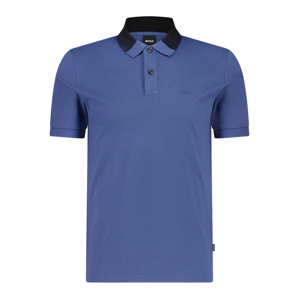 Hugo Boss Phillipson Polo Shirt Blue Heren