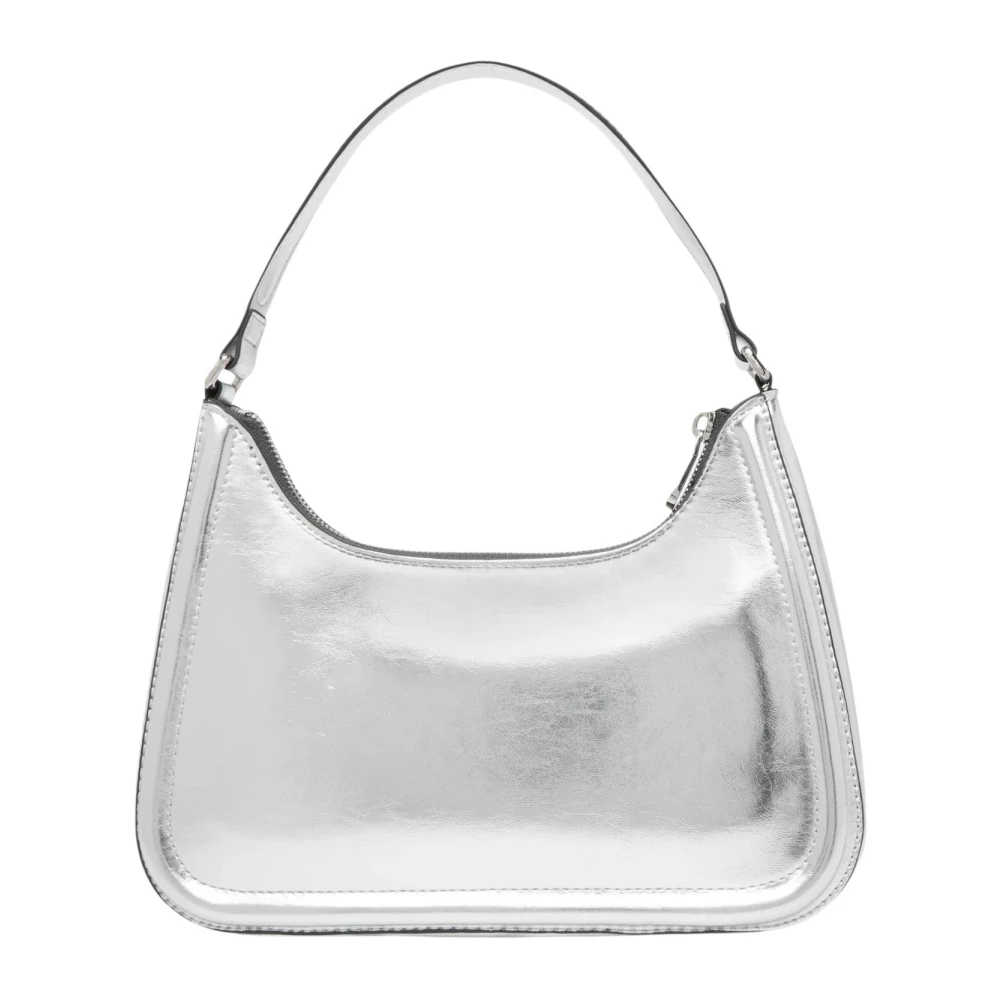 Calvin Klein Women's Gray Bold Metallic Shoulder Bag