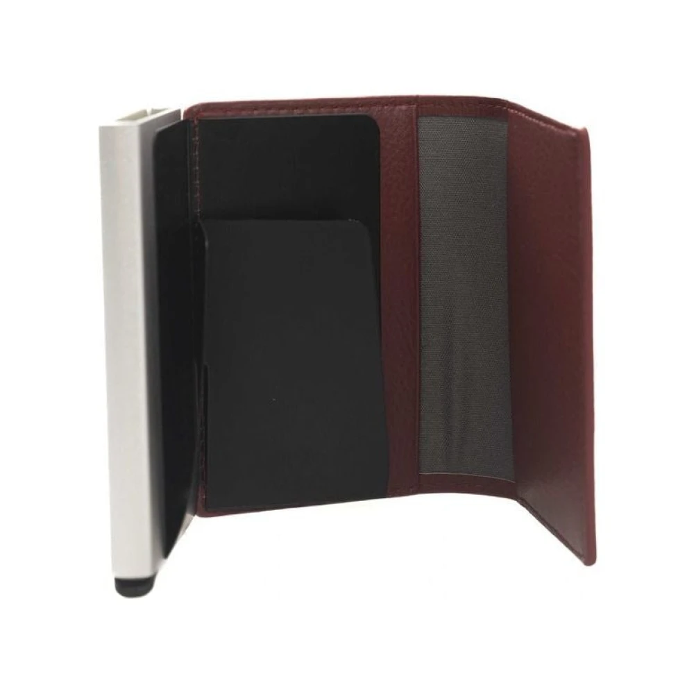 Cerruti 1881 Elegante Leren Portemonnee Red Heren