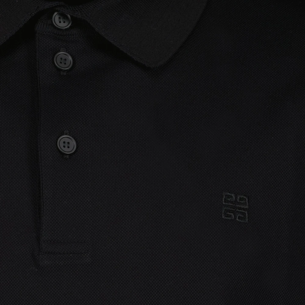 Givenchy Klassiek Polo Shirt 4G Logo Black Heren