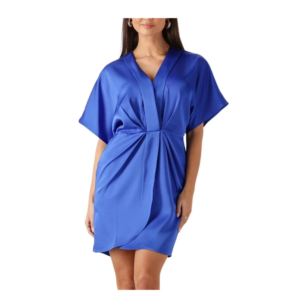 Notre-v Blauwe Charme Mini Jurk Blue Dames