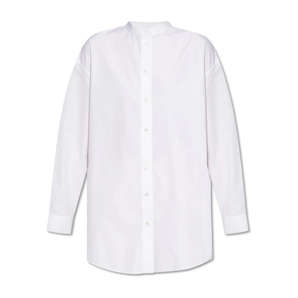 Jil Sander Loszittend shirt White Dames