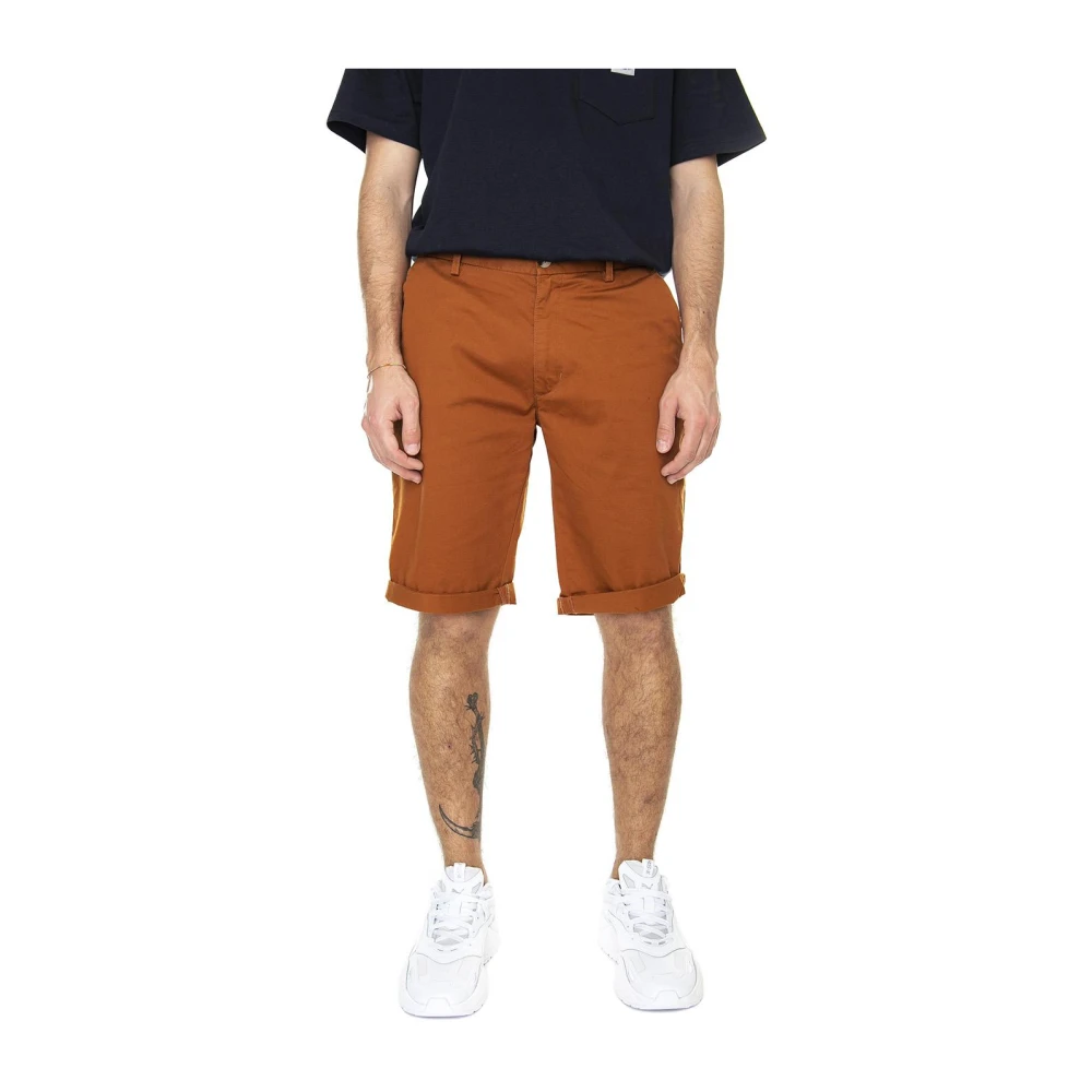 Ben Sherman Hombre Marrón - Bermuda - Shorts - W30