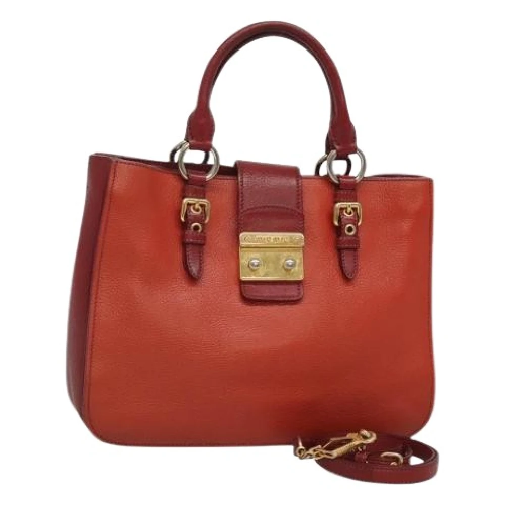 Pre-owned > Pre-owned Bags > Pre-owned Handbags - - Miu Miu Pre-owned - Modalova