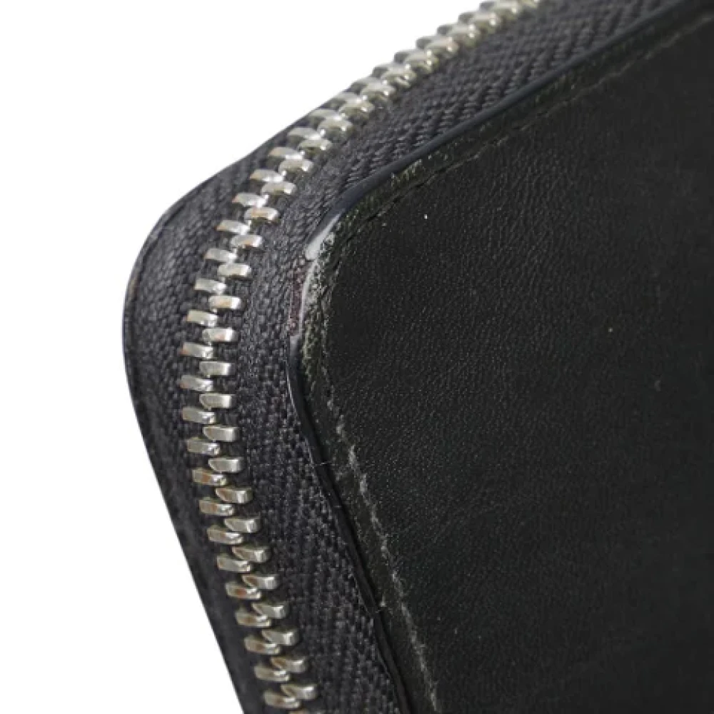 Loewe Pre-owned Leather wallets Black Dames