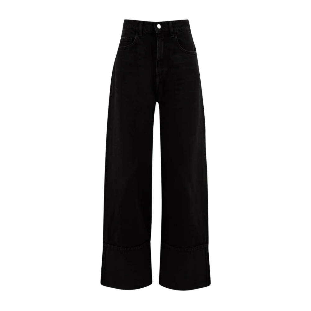 Icon Denim Damen Grau Kiki Wide-Leg Jeans
