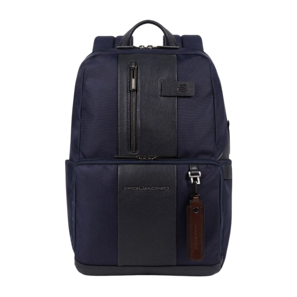 Piquadro Vrouw Blauw E Unisex Laptop En Ipad Tas