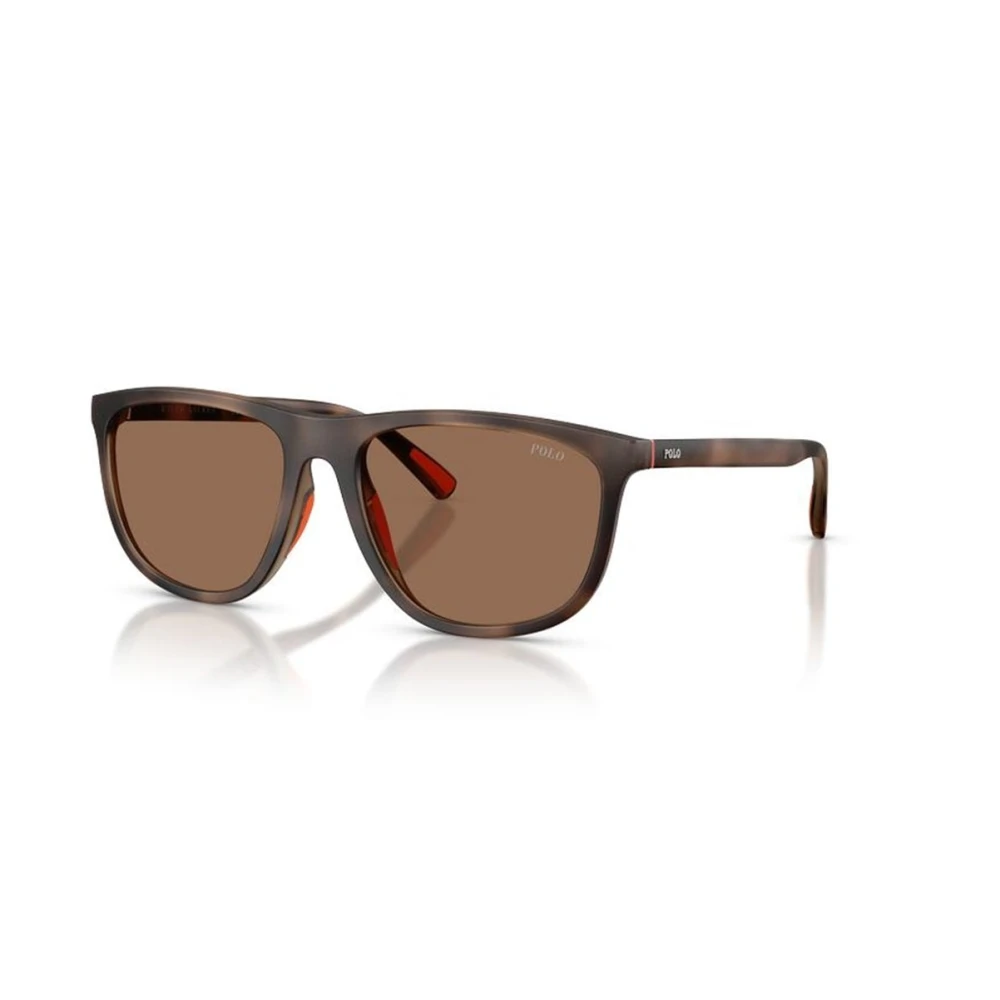 Polo Ralph Lauren Men's Brown Sunglasses, 57 Mm, Square Sunglasses