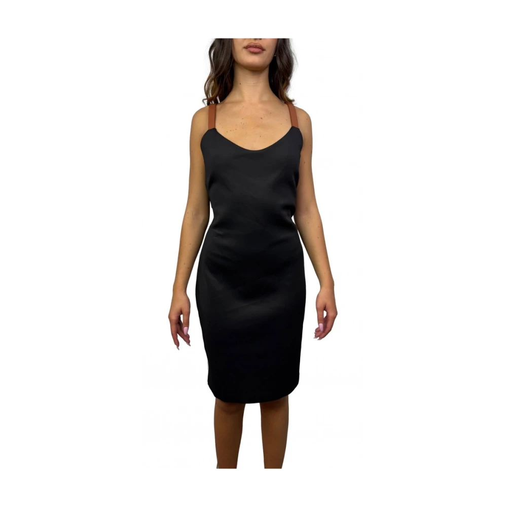 Marciano Zwarte Polyester Jurk Black Dames