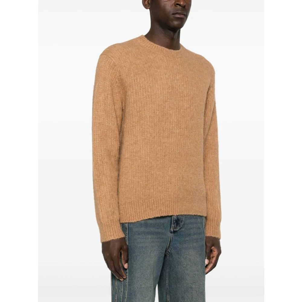 Sunflower Gezellig Yak Wol Trui Brown Heren