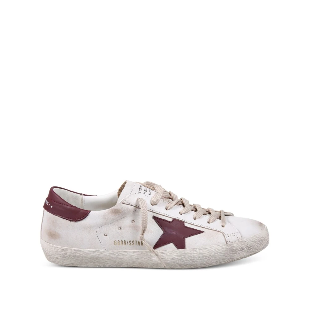 Golden Goose Men's White Sneakers, 6 Uk, Super-Star Trainers