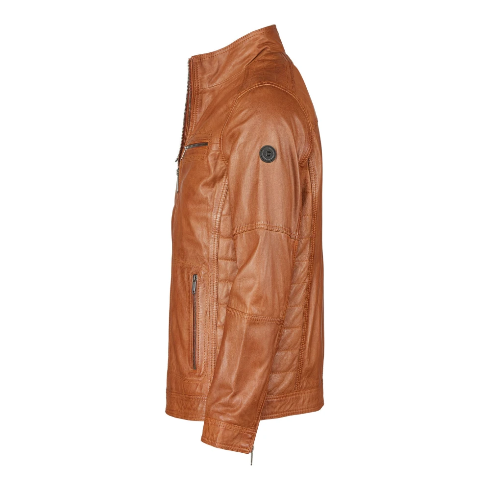 Bugatti Heren Leren Jas Fidelio Brown Heren