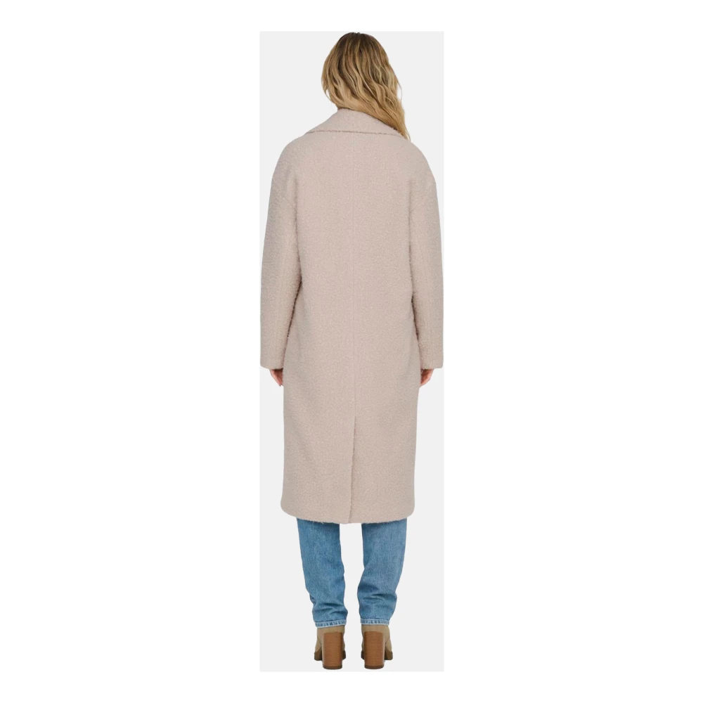 Only Stijlvolle Jas voor Mannen en Vrouwen Pink Dames