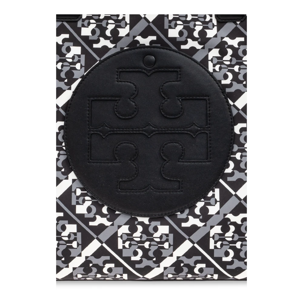 TORY BURCH Tas 'Ella' type 'shopper' Black Dames