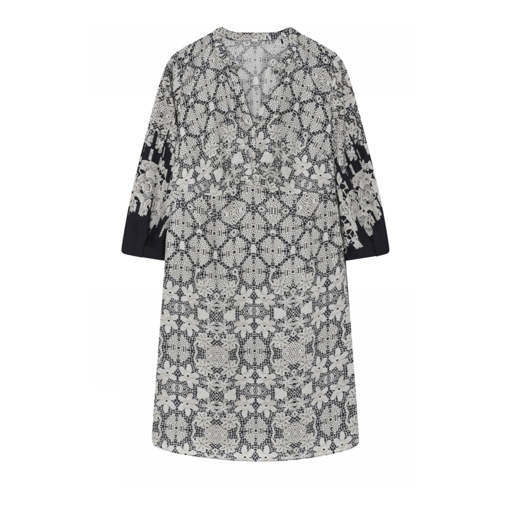 Gustav Korte Jurk met 3 4 Mouwen Black Dames