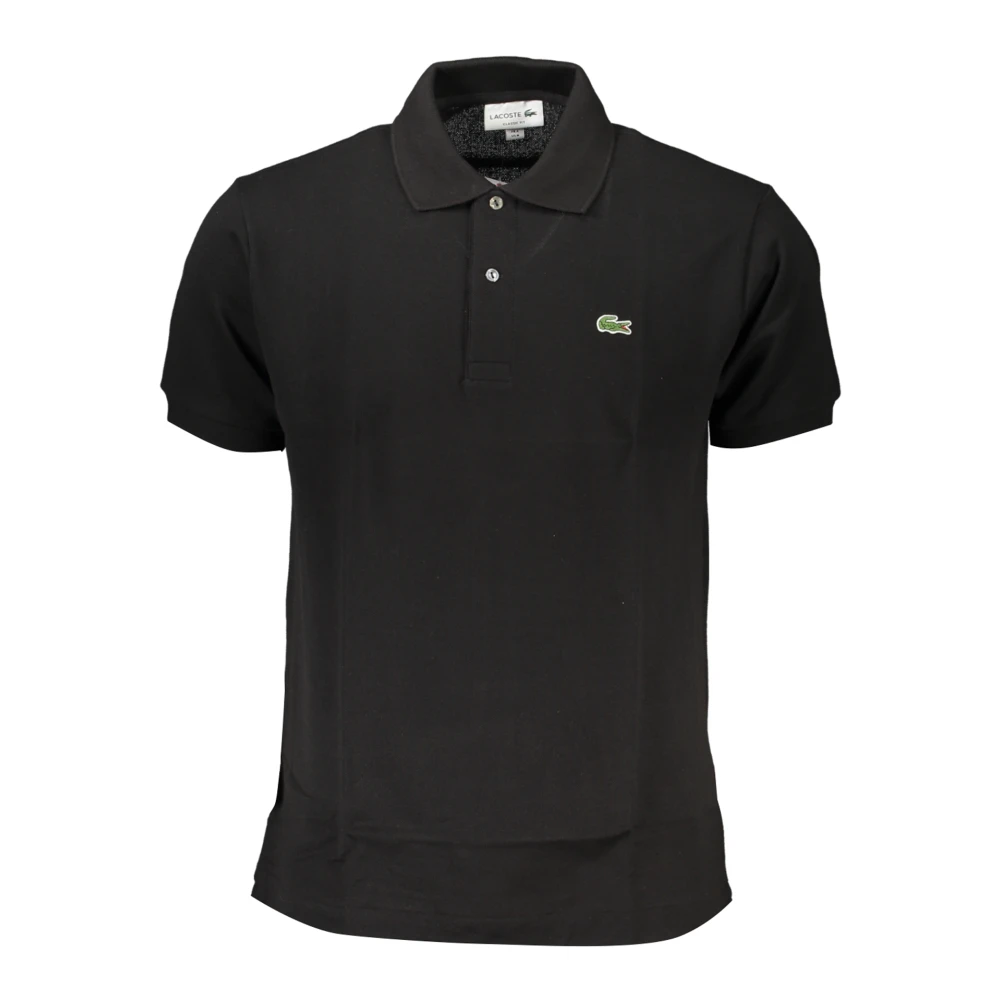 Lacoste Men's Black Short Sleeve Polo